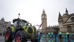 Hundreds of tractors expected to descend on Westminster in farming protest