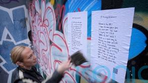Christmas poster campaign to spread solidarity with refugees after summer riots
