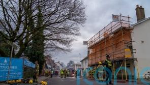 Historic Thomas Hardy building in Dorchester gutted by fire