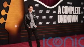 Timothee Chalamet channels Bob Dylan at premiere of A Complete Unknown
