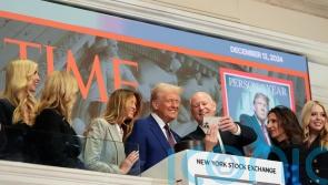 Trump named Time’s Person of the Year and rings NYSE’s opening bell