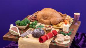 Cadbury World makes chocolate Christmas dinner complete with turkey and sprouts