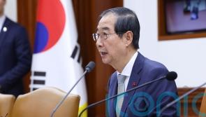 South Korea’s acting leader to veto opposition-sponsored bills