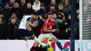 Dominic Solanke double helps Tottenham see off Man Utd in thrilling cup tie