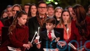 In Pictures: Family, celebrities and charities join Kate at carol service