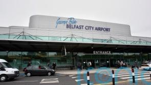 Disruption at Belfast airport as plane’s nose wheel collapses in ‘hard landing’