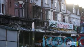 Fire at Birmingham shop hit by car sounded ‘like a bomb went off’ – residents