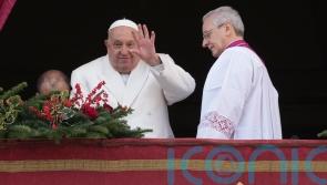 Pope’s Christmas message urges ‘all people of all nations’ to overcome divisions