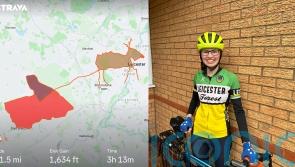 Cyclist creates Christmas-themed routes as part of festive ride challenge