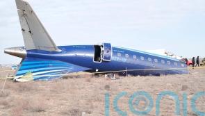 Putin apologises to Azerbaijani leader for ‘tragic incident’ after plane crash
