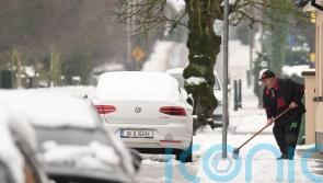 Status orange weather warnings remain in place for 11 counties in Ireland