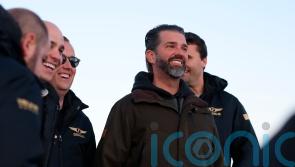 Donald Trump Jr lands in Greenland after father said US should own territory