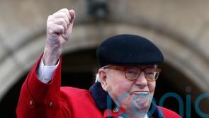 National Rally leader Marine Le Pen pays tribute to father