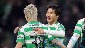 Daizen Maeda and Reo Hatate on target as leaders Celtic see off Dundee United
