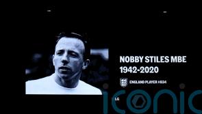Nobby Stiles’ son calls on football to do more for those affected by dementia