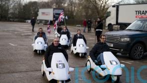 Sinclair C5 fans gather to celebrate ‘iconic’ vehicle’s 40th anniversary