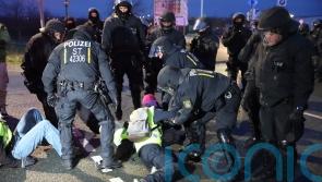 Protests at far-right party’s conference as Germany’s election campaign warms up