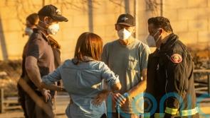 Duke and Duchess of Sussex visit people affected by Los Angeles wildfires