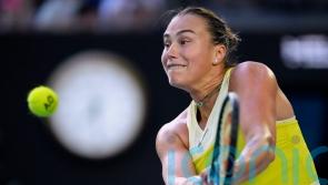 Another win for Aryna Sabalenka at Australian Open as rain hampers opening day