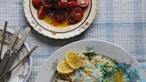 Irina Georgescu’s chicken pilaf with potatoes and garlic courgettes recipe