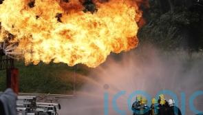 Brisbane bring the Heat – fire in DJ booth stops play at the Gabba