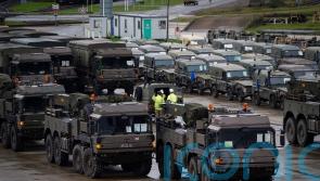 Army loads hundreds of vehicles on to ships ahead of major Nato exercise