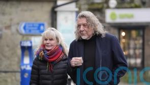 Robert Plant and Johnnie Walker’s ex-radio colleagues arrive for DJ’s funeral