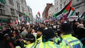 More than 70 protesters arrested in Trafalgar Square after police line broken
