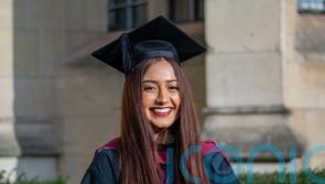 Inspiring graduate was first in her family to go to school after fleeing Taliban