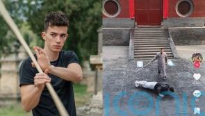 Real-life ‘kung-fu kid’ becomes viral sensation on TikTok after living and training as Shaolin monk in Chinese temple