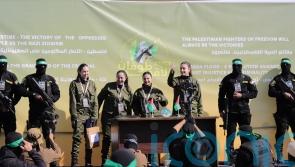 Four hostages freed but Israel blocks Palestinian return to northern Gaza