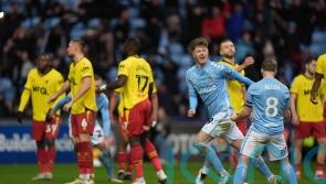 Victor Torp brace fires Coventry to victory over Watford
