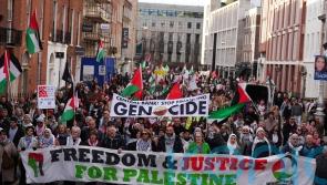 Demonstration urges new Irish Government to sanction Israel