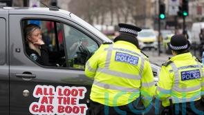 &lsquo;My van has to be in my sight&rsquo;: Tradespeople join protest against tool theft