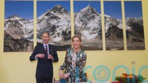Edward and Sophie welcomed to Nepal by president of Himalayan nation