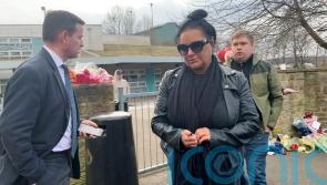 Family of boy, 15, killed in Sheffield school stabbing visit scene