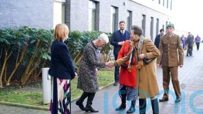 Anne returns to hospital to thank staff for her care after horse accident