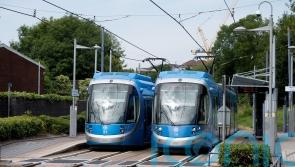 Transport Secretary puts ‘spades in the ground’ for tram extension