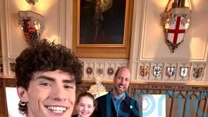 Prince of Wales meets Blue Peter Earthshot competition winners