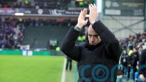 David Gray prises Hibernian’s Rocky Bushiri after late winner against Ayr