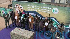 Hamas hands over three more Israeli hostages for dozens of Palestinian prisoners