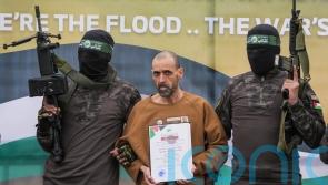 Family of freed hostage horrified at ‘grotesque spectacle’ of his release