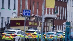 Girl injured at Parnell Square ‘stands for first time’ since attack