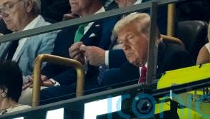 Taylor Swift, Donald Trump join fellow celebs to watch star-studded Super Bowl