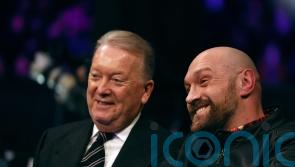 Frank Warren: ‘Very happy’ Tyson Fury in a good place and should stay retired