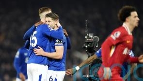 James Tarkowski says late Merseyside derby goal made up for ‘tough weekend’