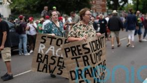 White South Africans gather in support of Trump amid claims of racism
