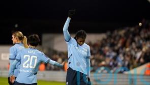 Khadija Shaw scores twice as Manchester City ease past Liverpool