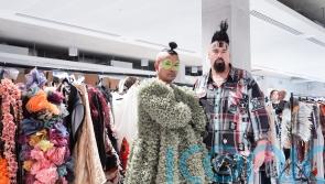 King Charles and eco-design duo turn Sandringham recycling into London Fashion Week collection
