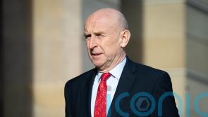 Healey warns against ‘jeopardising the peace by forgetting about the war’